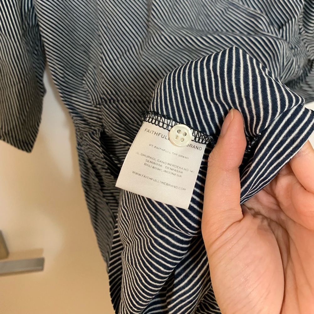 Faithfull The Brand Striped Dress - Picture 7 of 8